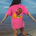 Turkey Reading Books Fall Thanksgiving Teacher Book Women's Comfort Colors T-Shirt Back Print Crunchberry Turkey Reading Books Fall Thanksgiving Teacher Book Women's Comfort Colors T-Shirt Back Print Crunchberry