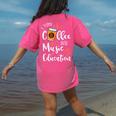 I Turn Coffee Into Music Education Music Teacher Women's Comfort Colors T-Shirt Back Print Crunchberry I Turn Coffee Into Music Education Music Teacher Women's Comfort Colors T-Shirt Back Print Crunchberry
