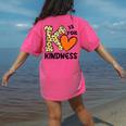 Unity Day K Is For Kindness Anti Bullying Orange Teacher Men Women Kids Women's Comfort Colors T-Shirt Back Print Crunchberry Unity Day K Is For Kindness Anti Bullying Orange Teacher Men Women Kids Women's Comfort Colors T-Shirt Back Print Crunchberry