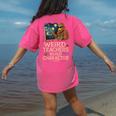 Weird Teachers Build Character Van Bigfoot Art Women's Comfort Colors T-Shirt Back Print Crunchberry Weird Teachers Build Character Van Bigfoot Art Women's Comfort Colors T-Shirt Back Print Crunchberry