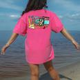 Y'All Gonna LEARN Today Back To School Teacher Appreciation Women's Comfort Colors T-Shirt Back Print Crunchberry Y'All Gonna LEARN Today Back To School Teacher Appreciation Women's Comfort Colors T-Shirt Back Print Crunchberry