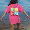 What Zone Are You In How Are You Feeling Teacher Women's Comfort Colors T-Shirt Back Print Crunchberry What Zone Are You In How Are You Feeling Teacher Women's Comfort Colors T-Shirt Back Print Crunchberry