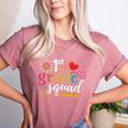 1st First Grade Squad Student Teacher Back To School Women's Heather T-Shirt Heather Mauve 1st First Grade Squad Student Teacher Back To School Women's Heather T-Shirt Heather Mauve
