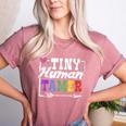 4 Teachers Or Parents Tiny Human Tamer Tee T-Shirt Women's Heather T-Shirt Heather Mauve 4 Teachers Or Parents Tiny Human Tamer Tee T-Shirt Women's Heather T-Shirt Heather Mauve