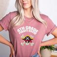 4th Grade Pirate Crew Halloween Costume Cool Teacher Student Women's Heather T-Shirt Heather Mauve