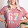 67 Ho Holmium Science Teacher Elements Table Six Seven Meme Women's Heather T-Shirt Heather Mauve