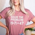 67 Meme PEMDAS Math Teacher Brainrot Elementary Joke Women's Heather T-Shirt Heather Mauve 67 Meme PEMDAS Math Teacher Brainrot Elementary Joke Women's Heather T-Shirt Heather Mauve