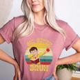 67 Meme Six Seven Bruh Retro Dabbing Teacher School Women's Heather T-Shirt Heather Mauve 67 Meme Six Seven Bruh Retro Dabbing Teacher School Women's Heather T-Shirt Heather Mauve