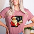 67 Teacher Santa Christmas Six Seven Meme Math Xmas Women's Heather T-Shirt Heather Mauve 67 Teacher Santa Christmas Six Seven Meme Math Xmas Women's Heather T-Shirt Heather Mauve