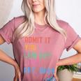 Admit It You Low Key Love Art Bruh Artist Art Teacher Women's Heather T-Shirt Heather Mauve Admit It You Low Key Love Art Bruh Artist Art Teacher Women's Heather T-Shirt Heather Mauve