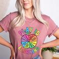 Apple Retro Play Is Learning Kindergarten Teacher Daycare Women's Heather T-Shirt Heather Mauve Apple Retro Play Is Learning Kindergarten Teacher Daycare Women's Heather T-Shirt Heather Mauve