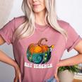 Art Teacher Pumpkin Halloween Night Men Women Women's Heather T-Shirt Heather Mauve