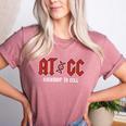 ATGC Teacher Student Biology Women's Heather T-Shirt Heather Mauve