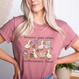 Behavior Analyst Silly Goose RBT ABA Therapy Sped Teacher Women's Heather T-Shirt Heather Mauve