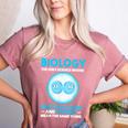 Biology Facts Science Teacher Student Biologist Women's Heather T-Shirt Heather Mauve