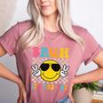 Bruh It's Fri-Yay Friday Weekend Smile Face Teacher Student Women's Heather T-Shirt Heather Mauve Bruh It's Fri-Yay Friday Weekend Smile Face Teacher Student Women's Heather T-Shirt Heather Mauve