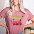 You Can't Scare Me I'm A Preschool Teacher Halloween Women's Heather T-Shirt Heather Mauve You Can't Scare Me I'm A Preschool Teacher Halloween Women's Heather T-Shirt Heather Mauve