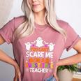 You Can't Scare Me I'm A Substitute Teacher Shirt Halloween Women's Heather T-Shirt Heather Mauve You Can't Scare Me I'm A Substitute Teacher Shirt Halloween Women's Heather T-Shirt Heather Mauve