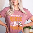 You Can't Scare Me I'm A Teacher Halloween Spooky Season Women's Heather T-Shirt Heather Mauve
