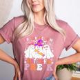 You Can't Scare Me I Teach Pre-k Halloween Teacher Women's Heather T-Shirt Heather Mauve You Can't Scare Me I Teach Pre-k Halloween Teacher Women's Heather T-Shirt Heather Mauve