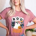 Chemistry Boo Ghost Element Of Surprise Science Teacher Tee Women's Heather T-Shirt Heather Mauve Chemistry Boo Ghost Element Of Surprise Science Teacher Tee Women's Heather T-Shirt Heather Mauve