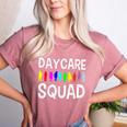 Childcare Daycare Squad Daycare Teacher Men Women Women's Heather T-Shirt Heather Mauve Childcare Daycare Squad Daycare Teacher Men Women Women's Heather T-Shirt Heather Mauve