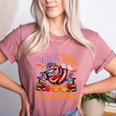 Way To Classroom Halloween Witch Three Cute Sloths Teacher Women's Heather T-Shirt Heather Mauve