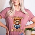 All The Cool Lions Are Reading Lion Teacher Men Women Kids Women's Heather T-Shirt Heather Mauve All The Cool Lions Are Reading Lion Teacher Men Women Kids Women's Heather T-Shirt Heather Mauve