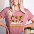 CTE Teacher Middle School High School Teach Career Men Women Women's Heather T-Shirt Heather Mauve