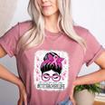 CTE Teacher In October We Wear Pink Breast Cancer Awareness Women's Heather T-Shirt Heather Mauve CTE Teacher In October We Wear Pink Breast Cancer Awareness Women's Heather T-Shirt Heather Mauve