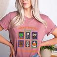 Cute Halloween Teacher Women's Heather T-Shirt Heather Mauve