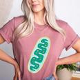 DIY Mitochondria Costume Biology Teacher Halloween Women's Heather T-Shirt Heather Mauve