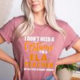 I Don't Need A Costume I'm A ELA Teacher Halloween Women's Heather T-Shirt Heather Mauve