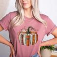 Fall Book Pumpkin Retro Reading Halloween Teacher Librarian Women's Heather T-Shirt Heather Mauve Fall Book Pumpkin Retro Reading Halloween Teacher Librarian Women's Heather T-Shirt Heather Mauve