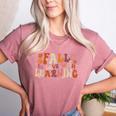 Fall In Love With Learning Autum Thanksgiving Teacher Kids Women's Heather T-Shirt Heather Mauve