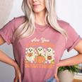 Are You Fall O Ween Directions Halloween Teacher Women's Heather T-Shirt Heather Mauve Are You Fall O Ween Directions Halloween Teacher Women's Heather T-Shirt Heather Mauve