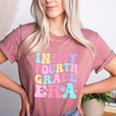 In My Fourth Grade Era Girl Back To School 4th Grade Teacher Women's Heather T-Shirt Heather Mauve
