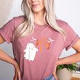 Halloween Music Note Ghost Teacher Fall Musical Instrument Women's Heather T-Shirt Heather Mauve Halloween Music Note Ghost Teacher Fall Musical Instrument Women's Heather T-Shirt Heather Mauve
