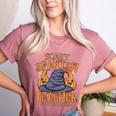 Halloween Scary Spanish Teacher No Costume Required For Men Women Women's Heather T-Shirt Heather Mauve