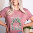 Halloween Teacher Tshirts Science Teachers Love Brains Women's Heather T-Shirt Heather Mauve