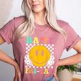 Happy Fri-Yay Teacher Friday Weekend School Women's Heather T-Shirt Heather Mauve Happy Fri-Yay Teacher Friday Weekend School Women's Heather T-Shirt Heather Mauve