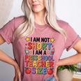 I'm Not Short I'm A Preschool Teacher Size Quote Women Women's Heather T-Shirt Heather Mauve I'm Not Short I'm A Preschool Teacher Size Quote Women Women's Heather T-Shirt Heather Mauve