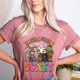 Inclusion Isn't Scary Ghost Mummy Halloween SLP Sped Teacher Women's Heather T-Shirt Heather Mauve Inclusion Isn't Scary Ghost Mummy Halloween SLP Sped Teacher Women's Heather T-Shirt Heather Mauve