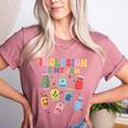 Inclusion Is My Jam SPED Teacher Special Education Life Women's Heather T-Shirt Heather Mauve