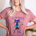 Its All Good In TK Cat Transitional Kindergarten Teacher Kid Women's Heather T-Shirt Heather Mauve Its All Good In TK Cat Transitional Kindergarten Teacher Kid Women's Heather T-Shirt Heather Mauve