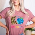 K Is For Kindergarten Teacher Tie Dye Back To School Kinder For Men Women Girls Kids Women's Heather T-Shirt Heather Mauve K Is For Kindergarten Teacher Tie Dye Back To School Kinder For Men Women Girls Kids Women's Heather T-Shirt Heather Mauve