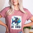 Be Kind Rainbow Fish Teacher Life Back To School Teaching Men Women Women's Heather T-Shirt Heather Mauve Be Kind Rainbow Fish Teacher Life Back To School Teaching Men Women Women's Heather T-Shirt Heather Mauve