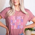 In My Kindergarten Era Teacher Kids Back To School Kinder Women's Heather T-Shirt Heather Mauve In My Kindergarten Era Teacher Kids Back To School Kinder Women's Heather T-Shirt Heather Mauve