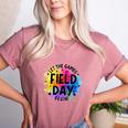Let The Games Begin Field Day Fun Day Teachers Boys Girls Women's Heather T-Shirt Heather Mauve Let The Games Begin Field Day Fun Day Teachers Boys Girls Women's Heather T-Shirt Heather Mauve
