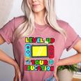 Level Up Your Education Gaming Inspired Teacher Gamers Women's Heather T-Shirt Heather Mauve Level Up Your Education Gaming Inspired Teacher Gamers Women's Heather T-Shirt Heather Mauve
